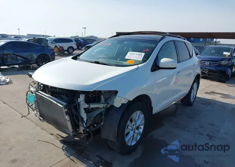2013 Nissan Murano Sl from USA, damaged, VIN JN8AZ1MU8DW209300